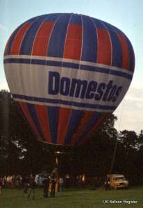 G-BGLX hot air balloon. Photograph by Mel Kirby