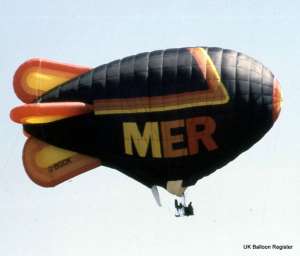 G-BGOK hot air balloon. Photograph by Swedish Balloon Federation website