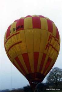 G-BGRS hot air balloon. Photograph by Graham Duke