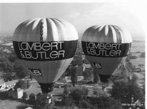 G-BGVP hot air balloon. Photograph by Bob Baker