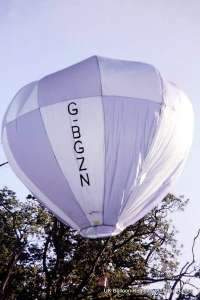 G-BGZN hot air balloon. Photograph by Ray Barber