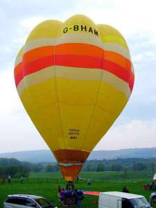 G-BHAM hot air balloon. Photograph by Balloon Spotters Archive
