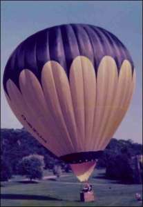 G-BHCS hot air balloon. Photograph by J Lane
