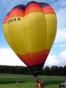 G-BHHH hot air balloon. Photograph by Balloon Spotters Archive