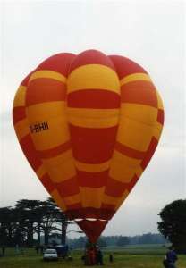 G-BHII hot air balloon. Photograph by G Duke