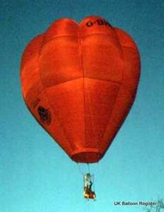 G-BHIP hot air balloon. Photograph by Mel Kirby