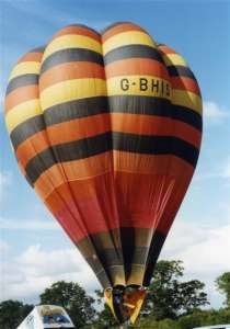 G-BHIS hot air balloon. Photograph by G Duke