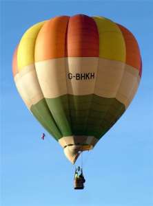 G-BHKH hot air balloon. Photograph by Balloon Spotters Archive