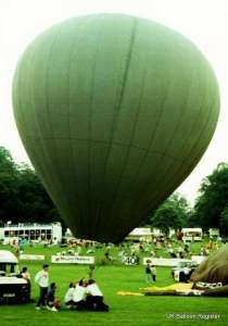 G-BHKM hot air balloon. Photograph by Mel Kirby