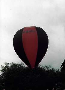 G-BHMJ hot air balloon. Photograph by A Gibson