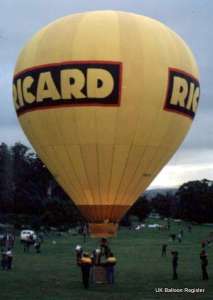 G-BHMU hot air balloon. Photograph by Mel Kirby