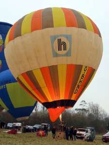 G-BHND hot air balloon, added to the archive 7 September 2026. Photograph by G Bann