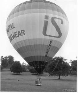 G-BHNR hot air balloon. Photograph by Bob Baker