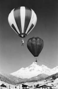 G-BHPN hot air balloon. Photograph by Bob Baker