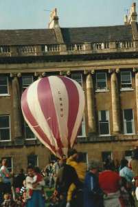G-BHRU hot air balloon. Photograph by Ray Shortall