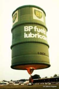 G-BHTM hot air balloon. Photograph by Mel Kirby