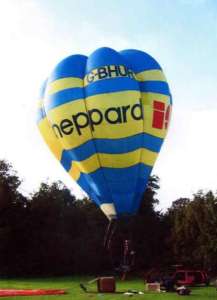 G-BHUR hot air balloon. Photograph by Bob Baker
