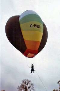 G-BIBS hot air balloon. Photograph by Balloon Spotters Archive