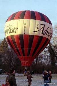 G-BICM hot air balloon. Photograph by Mike Clarke