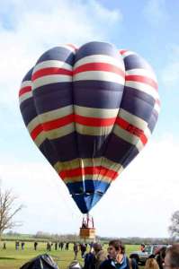 G-BIEF hot air balloon. Photograph by Bill Teasdale