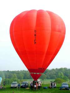 G-BIFP hot air balloon. Photograph by Balloon Spotters Archive