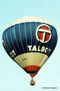 G-BIGT hot air balloon. Photograph by Mel Kirby