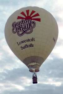 G-BIIG hot air balloon. Photograph by Bill Teasdale