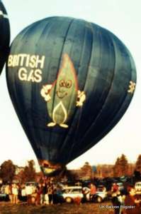 G-BILX hot air balloon. Photograph by Mel Kirby
