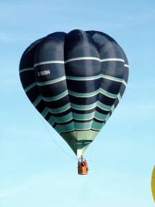 G-BISH hot air balloon. Photograph by Balloon Spotters Archive