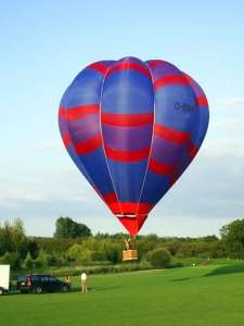 G-BIWK hot air balloon. Photograph by Paul Coman