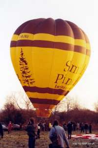 G-BJXU hot air balloon. Photograph by Mike Clarke