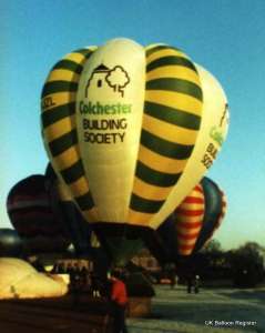 G-BJZL hot air balloon. Photograph by Mel Kirby