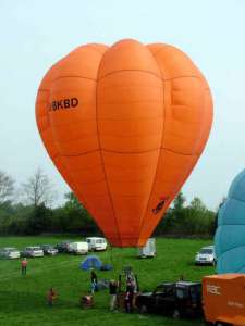 G-BKBD hot air balloon. Photograph by Balloon Spotters Archive