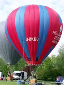 G-BKBO hot air balloon. Photograph by Balloon Spotters Archive