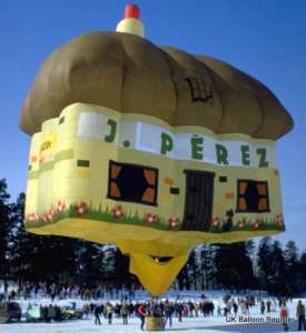 G-BKEO hot air balloon. Photograph by Mel Kirby