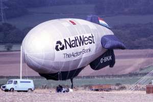G-BKIK hot air balloon. Photograph by Nick Weight