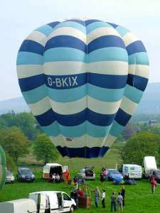 G-BKIX hot air balloon. Photograph by Balloon Spotters Archive