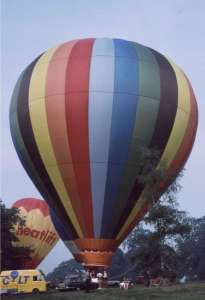 G-BKJA hot air balloon. Photograph by Keith Sowter