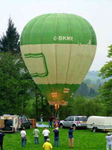 G-BKMR hot air balloon. Photograph by Balloon Spotters Archive