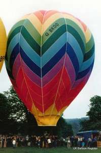 G-BKOO hot air balloon. Photograph by Mark Duffy