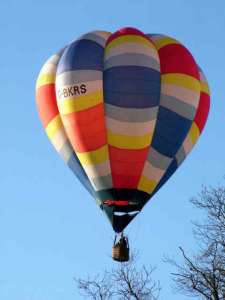 G-BKRS hot air balloon. Photograph by Balloon Spotters Archive