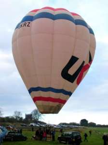 G-BKRZ hot air balloon. Photograph by Balloon Spotters Archive