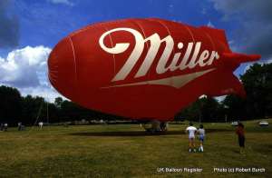 G-BKTP hot air balloon. Photograph by Robert Burch