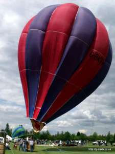 G-BKVW hot air balloon. Photograph by Balloon Spotters Archive