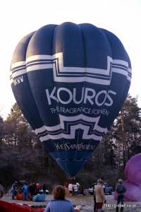 G-BKWW hot air balloon. Photograph by Mike Clarke