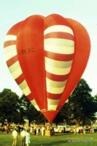 G-BKXC hot air balloon. Photograph by Mel Kirby