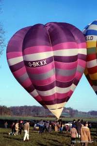 G-BKXX hot air balloon. Photograph by Mike Clarke