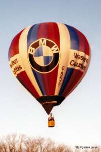 G-BKZY hot air balloon. Photograph by Mike Clarke
