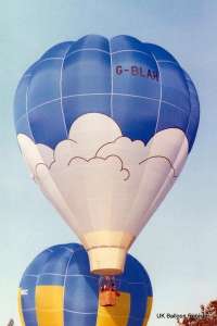 G-BLAH hot air balloon. Photograph by Mark Duffy
