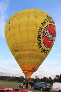 G-BLCY hot air balloon. Photograph by Bob Garnett